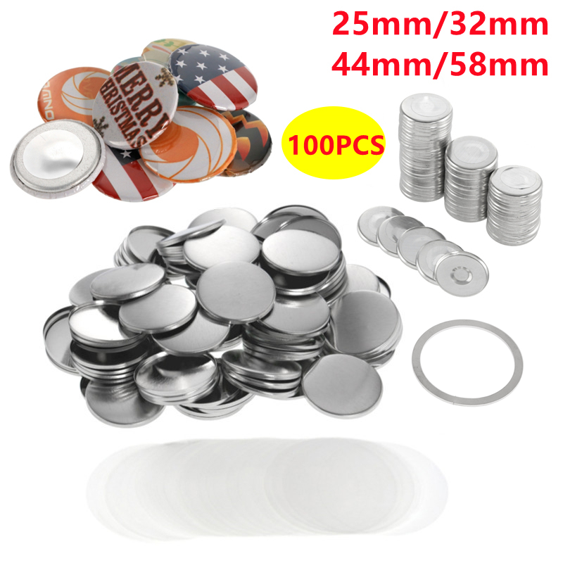 25/32/37/44/58mm Button Making - Button Badge Blank recensione e prezzo