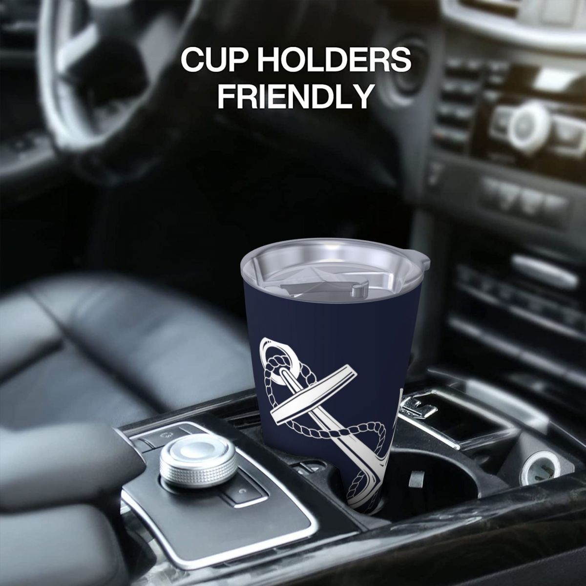 Anchor Nautical White & Navy S - Tumbler 20Oz White recensione e prezzo