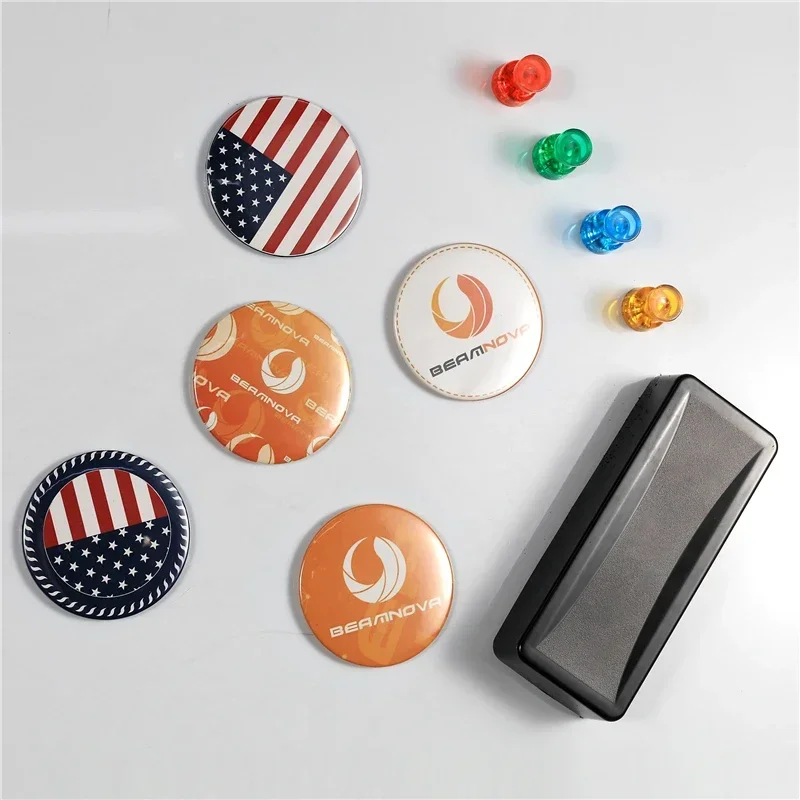 50/100PCS 25-75mm Magnet Refri - Button Badge Blank recensione e prezzo