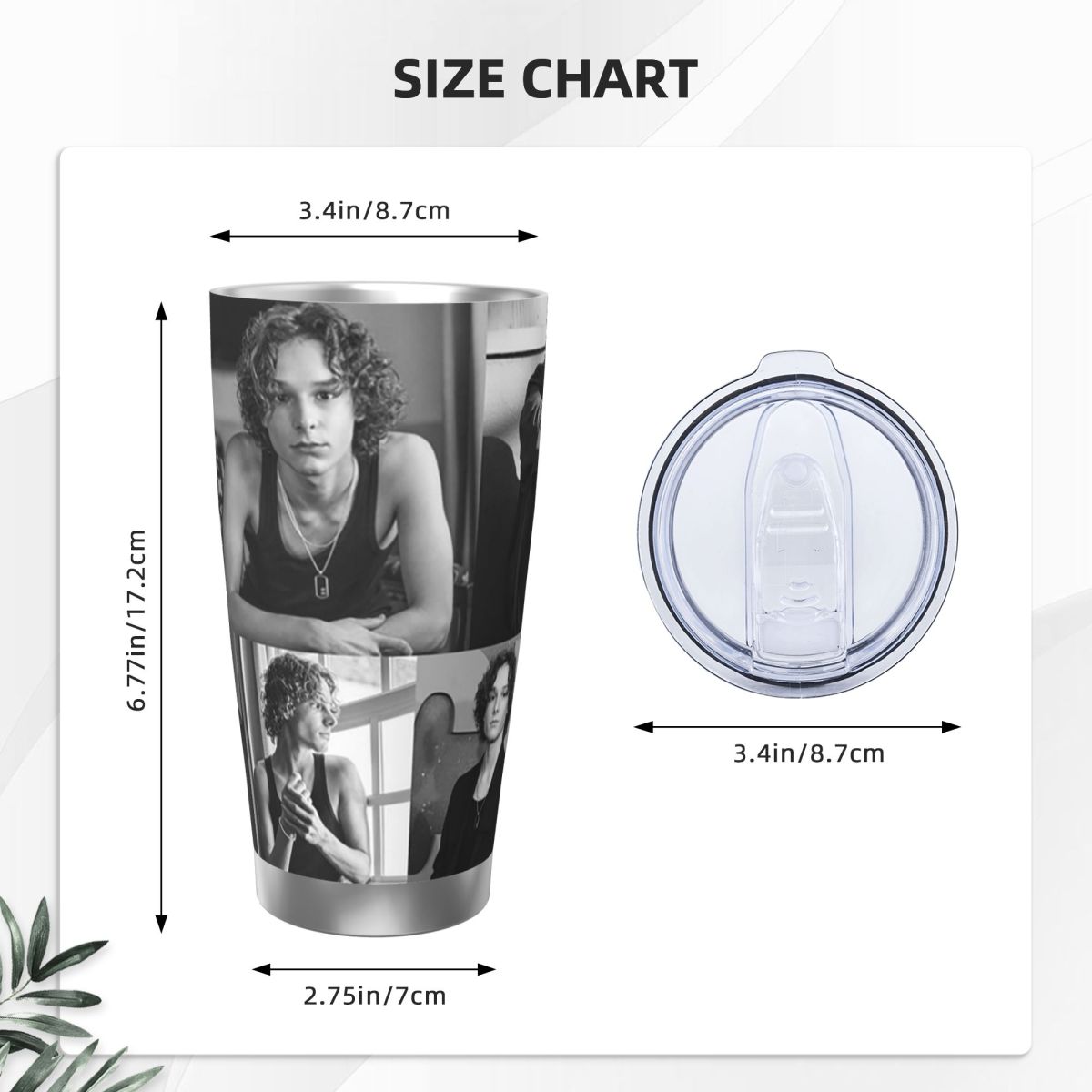 Black And White Mason Thames C - Tumbler 20Oz White recensione e prezzo