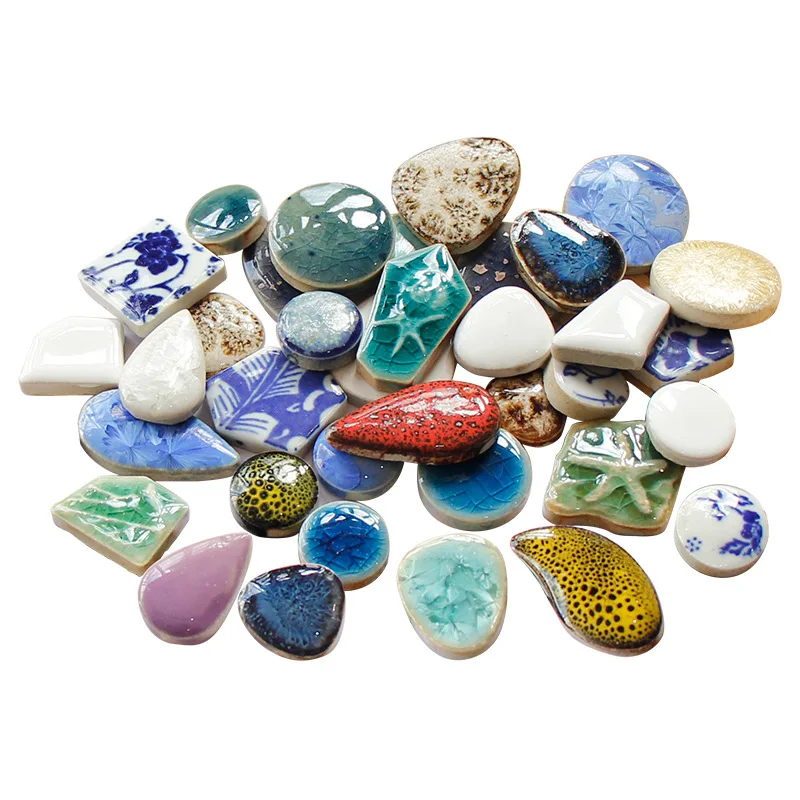 100g Oval Ceramic Mosaic Tiles - Ceramic Tile Blank recensione e prezzo