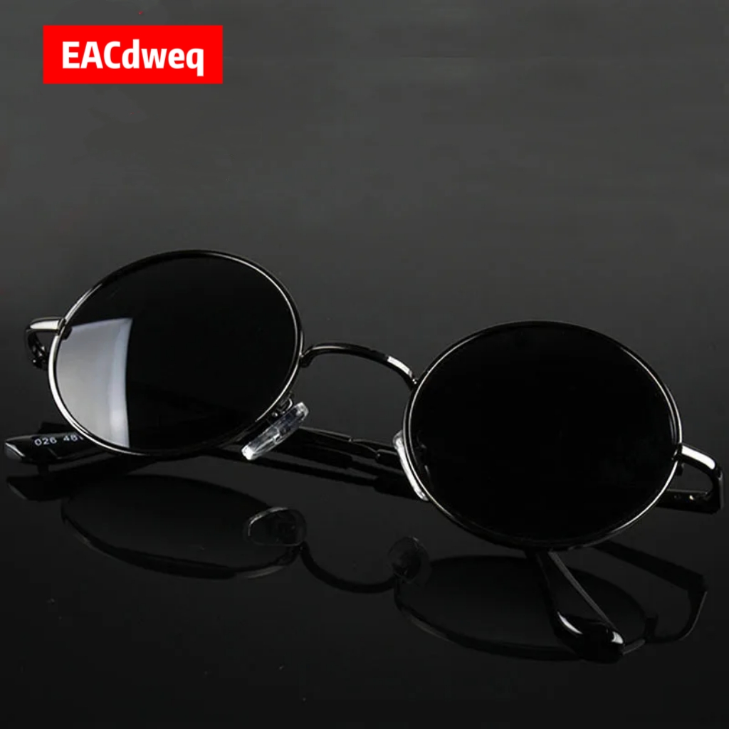 Retro Vintage Round Sunglasses - Metal Photo Panel recensione e prezzo